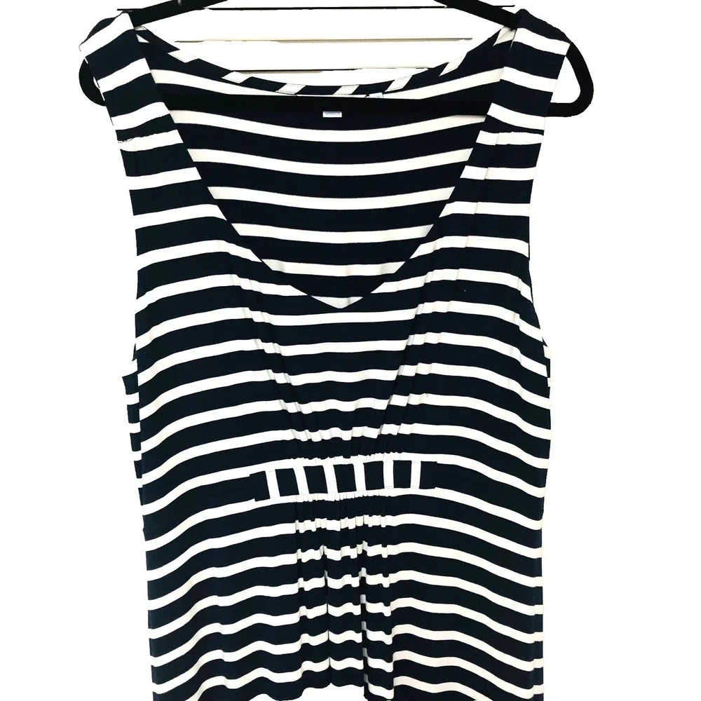 BODEN Womens Maxi Dress 16L Tall‎ 20L UK Stripe Knit Nautical Beachy Coastal
